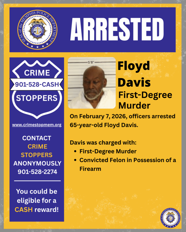 MPD Floyd Davis Arrested