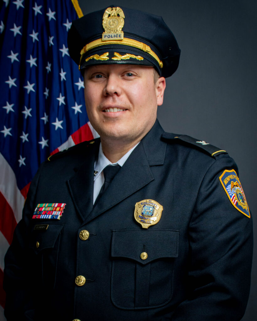Colonel Jonathan Overly in full uniform